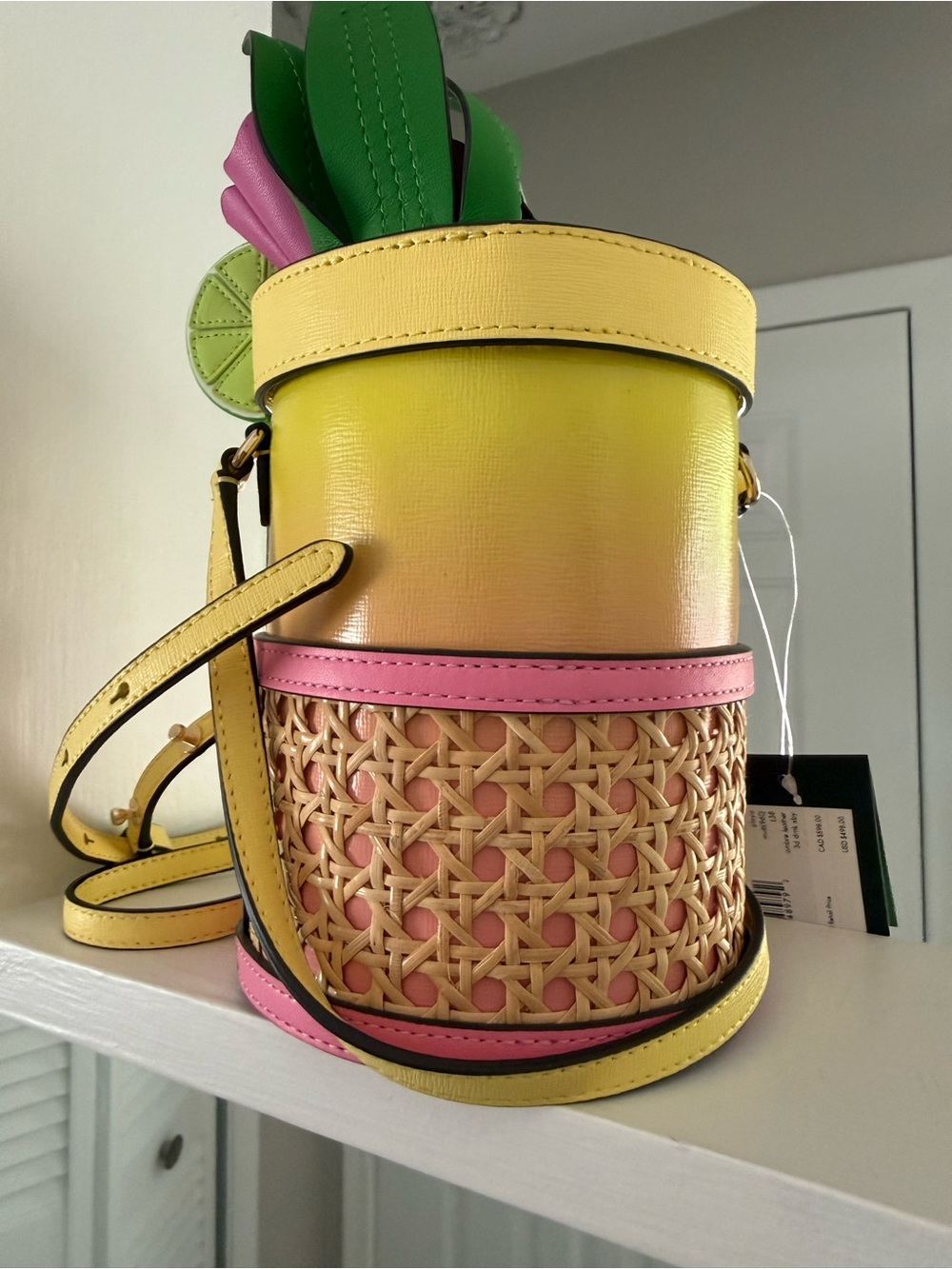 kate spade new york playa ombre leather 3d drink crossbody - Picture 3 of 8